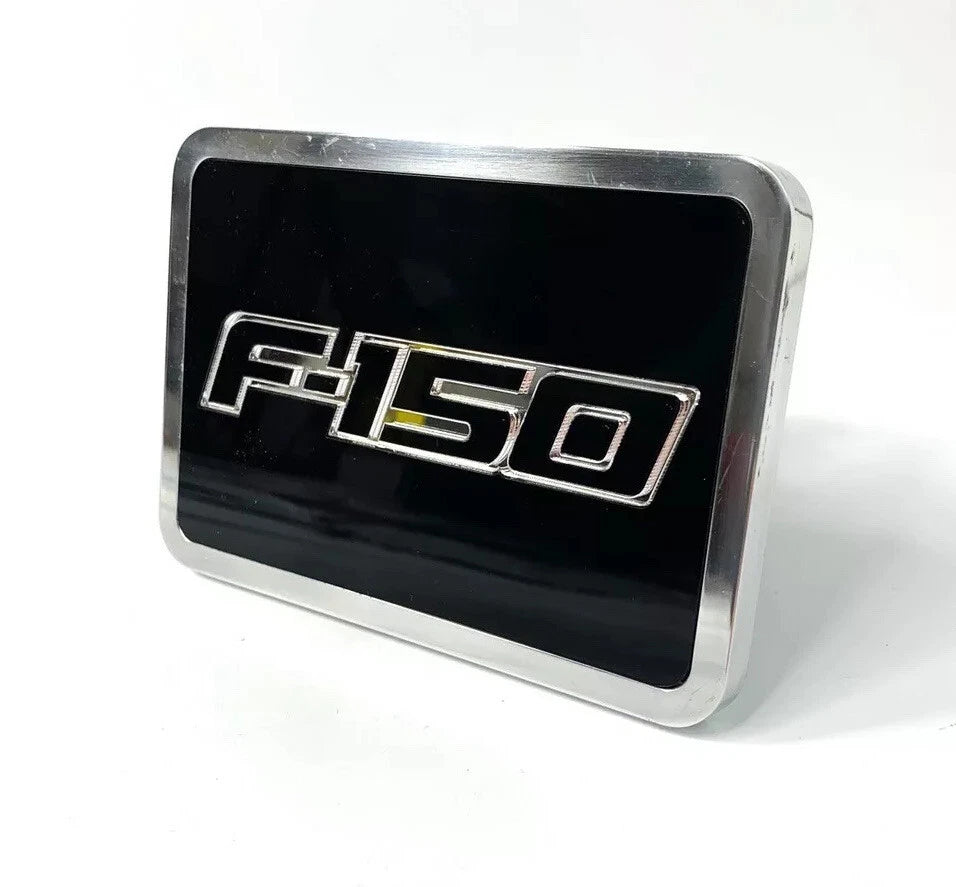 Tow Hitch Cover Plug Billet Aluminum 2 Inch for Ford F-150 (2009–2020)