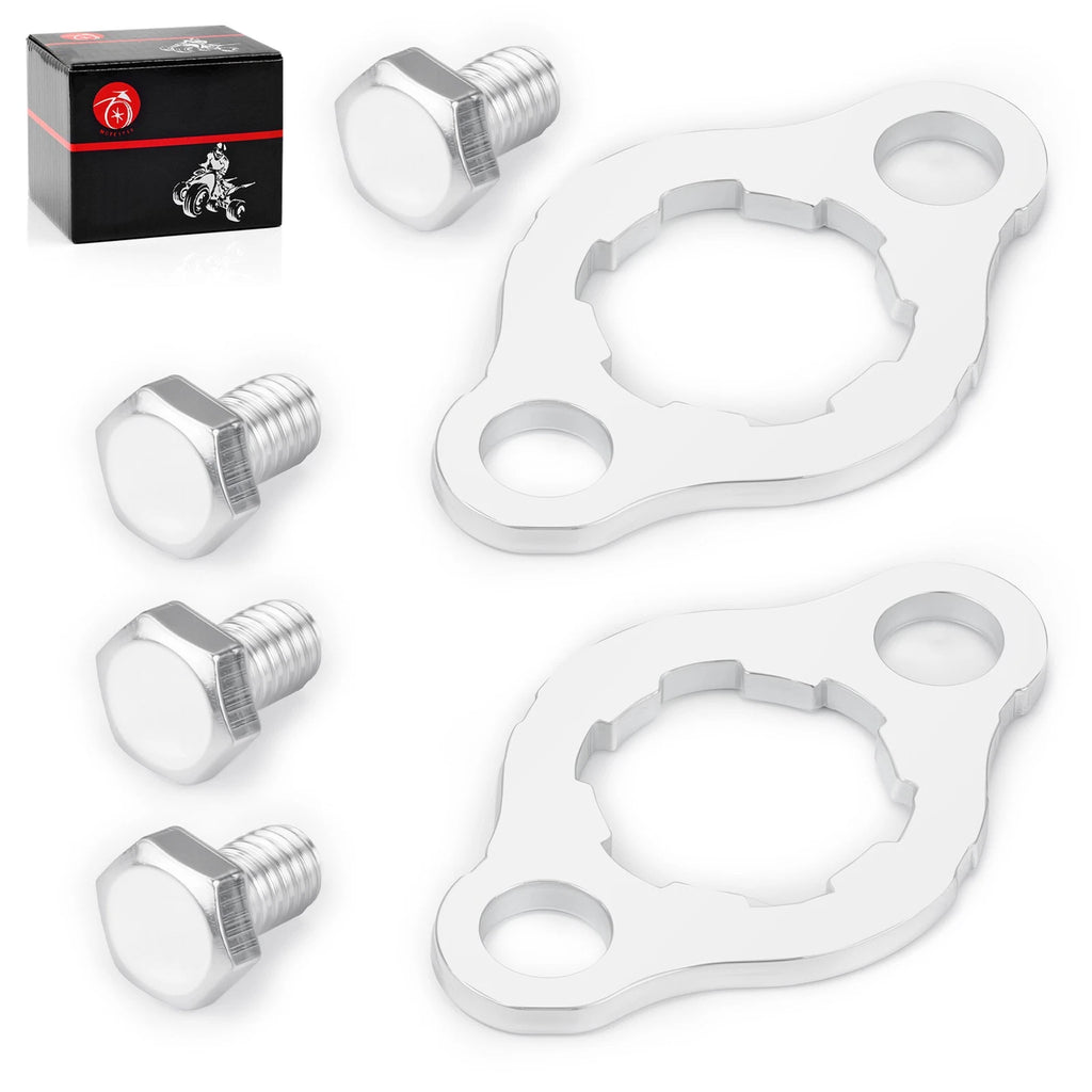 2X Engine Front Sprocket Retainer Plate with Bolts for Honda XR75 (1973–1978)