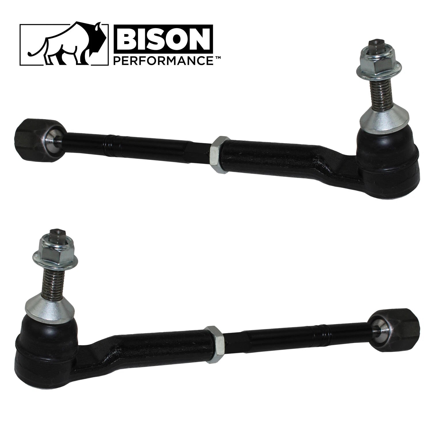 2X Front Steering Tie Rod Assemblies for Tesla Model S (2012–2016)