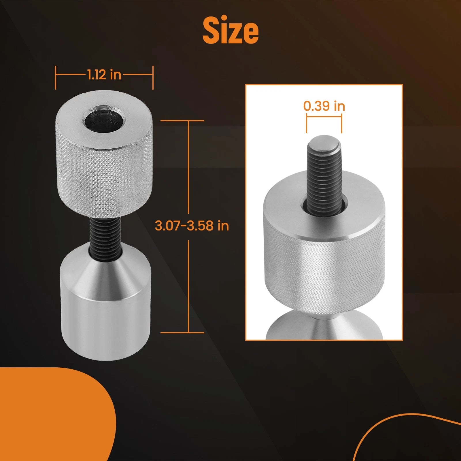 2X Two Hole Flange Pins for Welders & Fitters (1-1/8" Dia.)