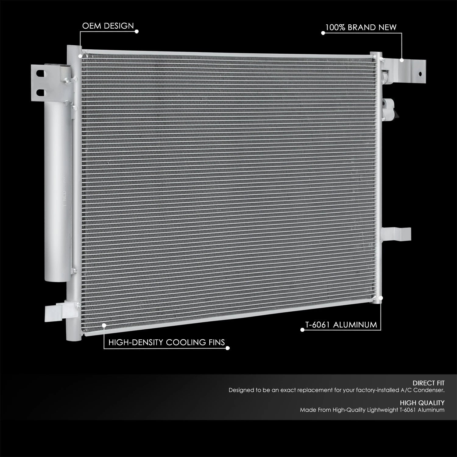 A/C Condenser Replacement for Cadillac ATS CTS (2013–2015)