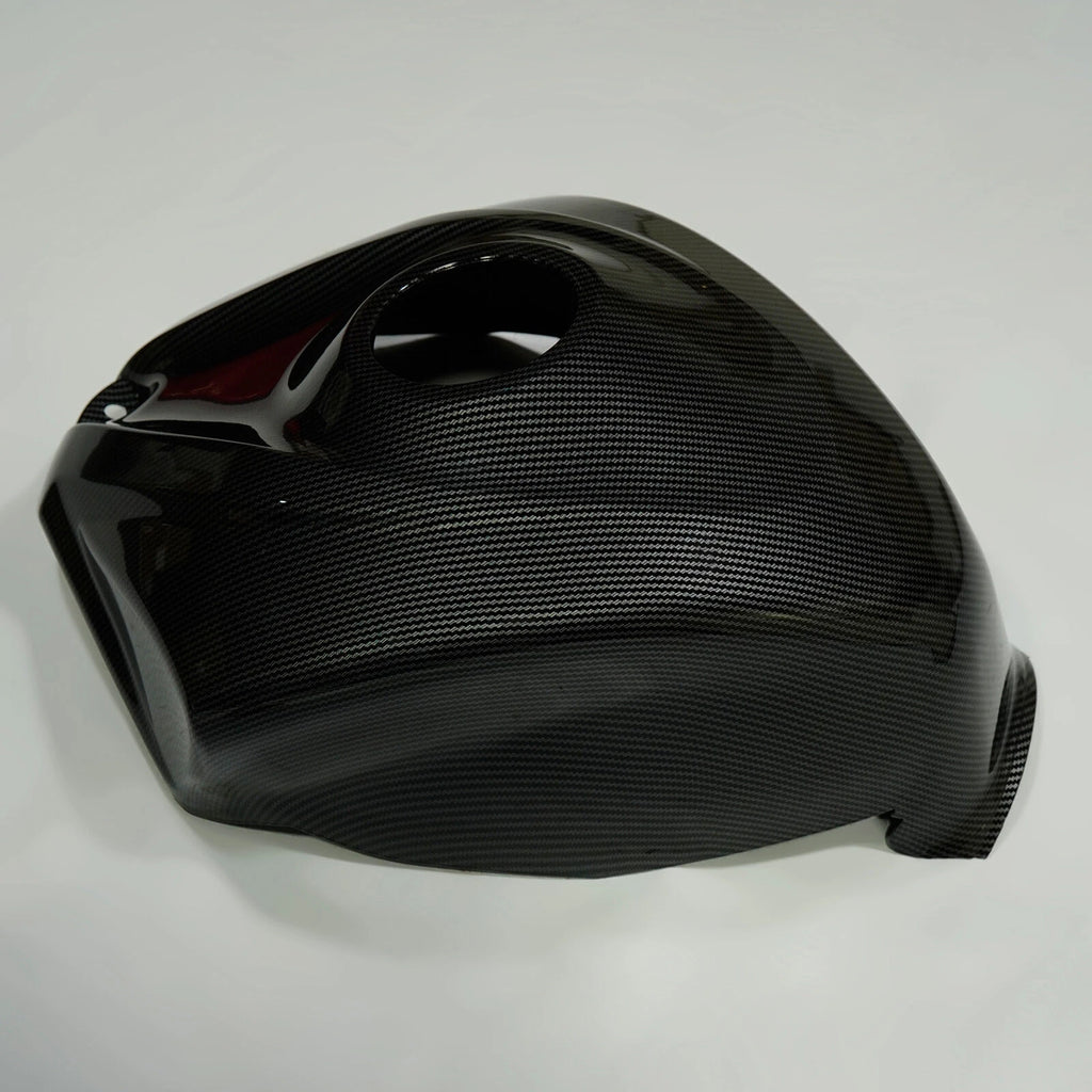 Gas Fuel Tank Cover for Suzuki GSXR 600/750 (2008–2010) - Carbon Fiber Look