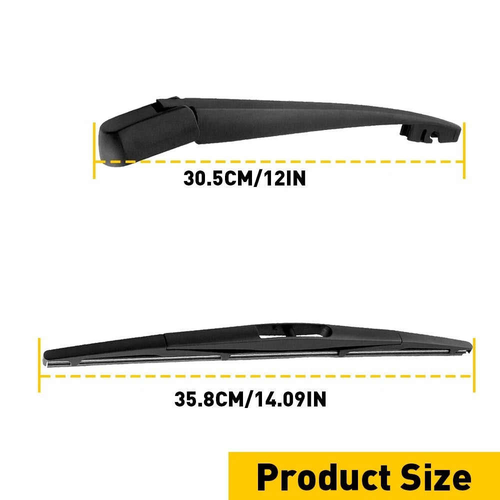 Rear Wiper Arm & Blade for Subaru Forester (2002–2016), Legacy (2005–2009)