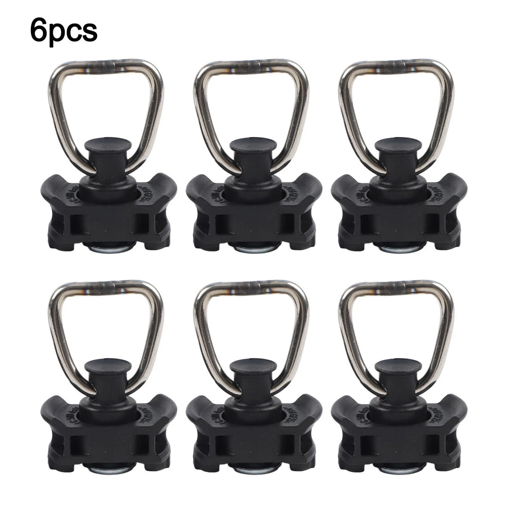 6pcs Stainless Steel Track Lock End Buckles for RV Trailer
