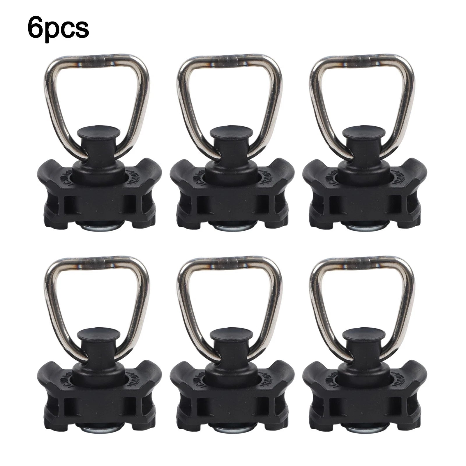 6pcs Stainless Steel Track Lock End Buckles for RV Trailer