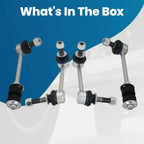 Front and Rear Stabilizer Link Kit for Toyota 4Runner FJ Cruiser (2007–2019)