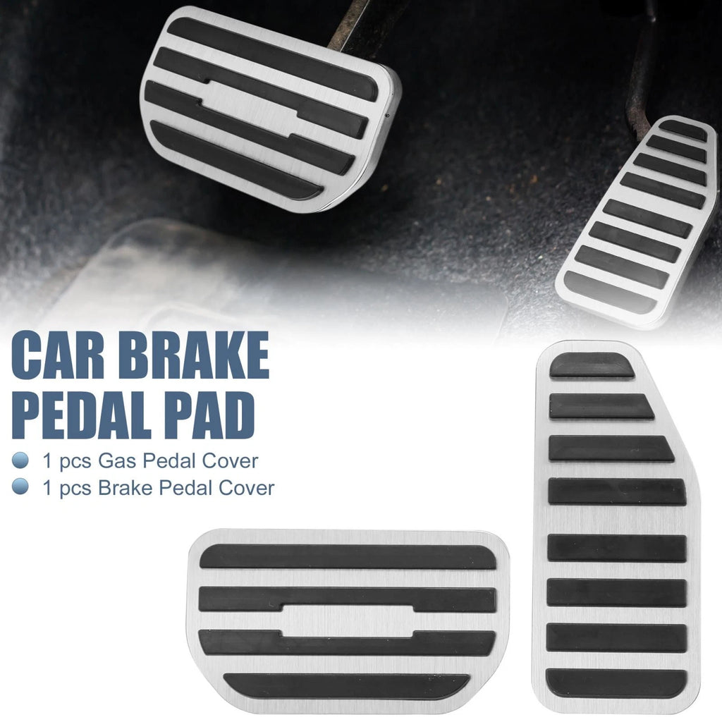 Foot Pads Accelerator Gas Brake Pedal Cover Kit for Suzuki Solio (2011–2015)