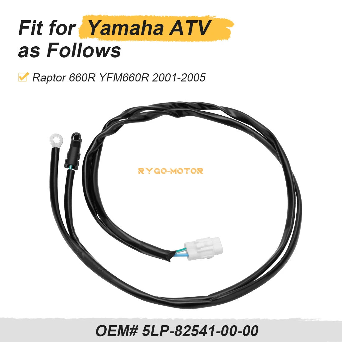 Neutral Reverse Wire Cable for Yamaha Raptor 660R (2001–2005) 5LP-82541-00-00