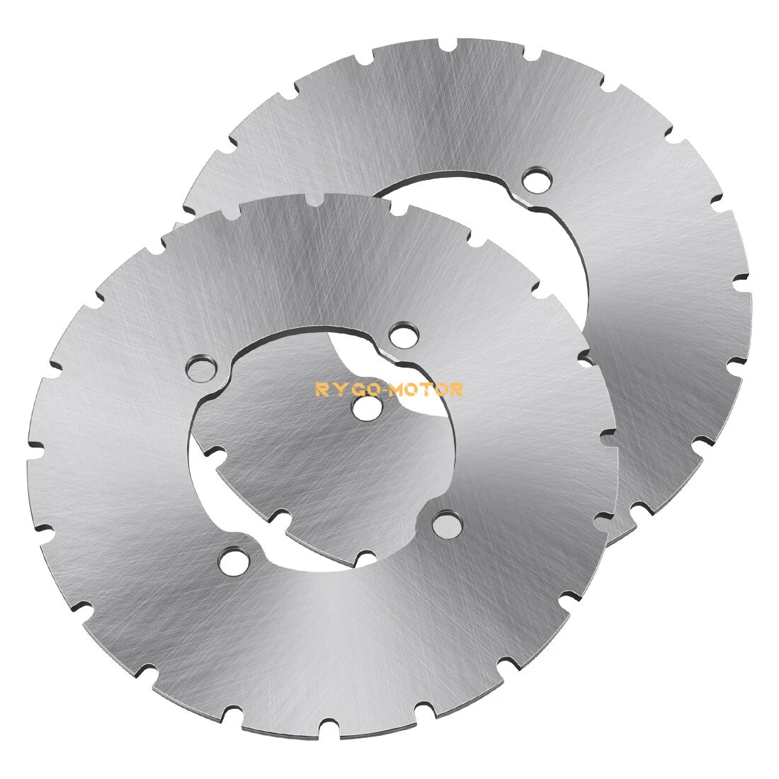 2X Front Brake Rotor Disc for Polaris Scrambler 400 500 4X4 2x4 (1998–2000)