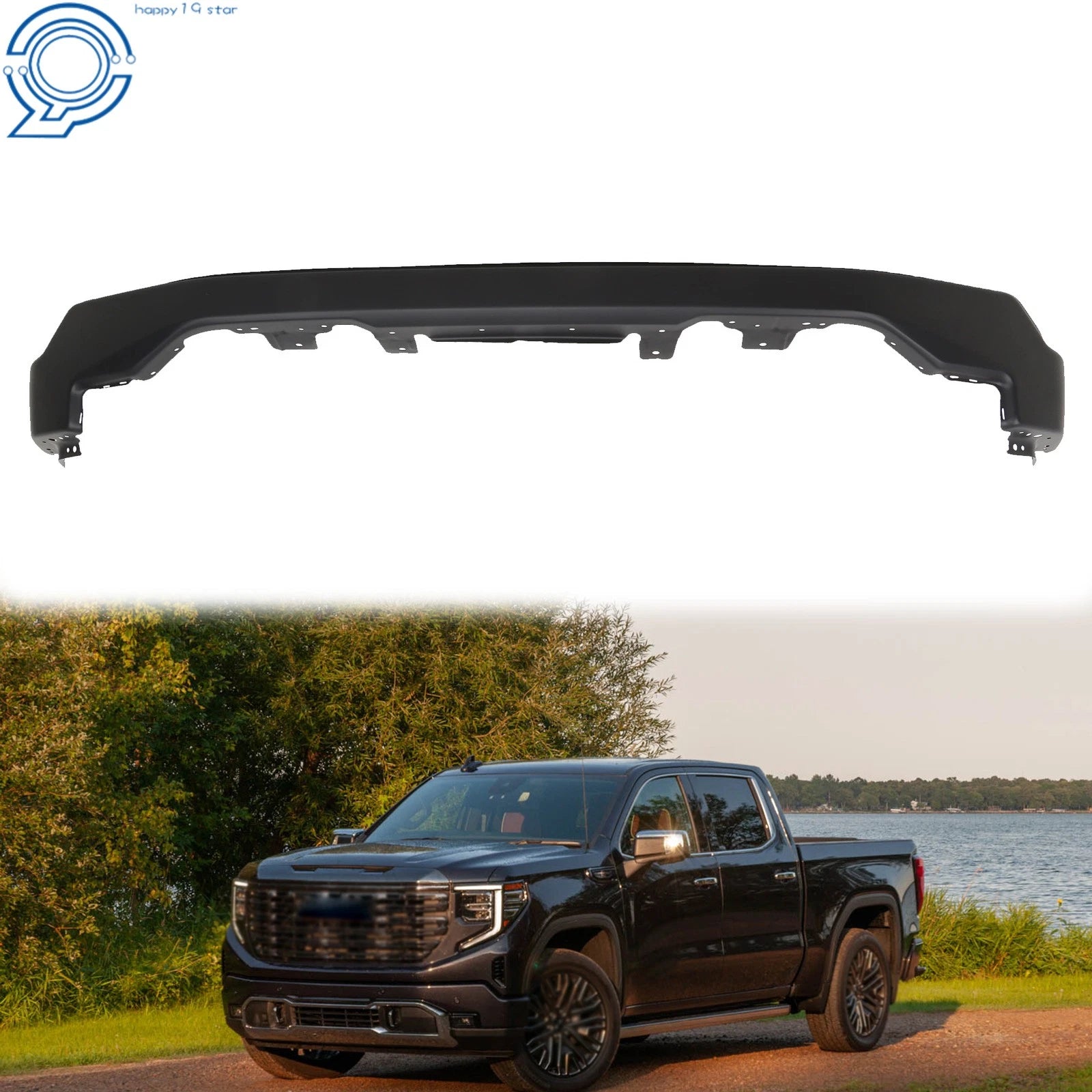 Front Bumper Face Bar for GMC Sierra 1500 (2022–2025)