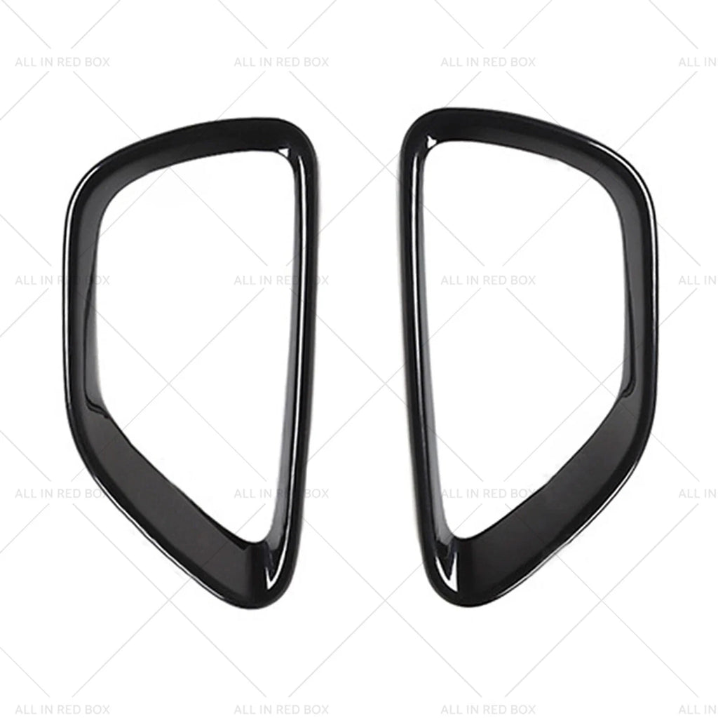 2X Front Fog Light Frame Covers for Jeep Grand Cherokee (2014–2016)