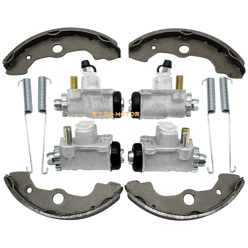 Front Brake Wheel Cylinders W/Shoes for Honda Foreman 400 TRX400FW (1995–1998)