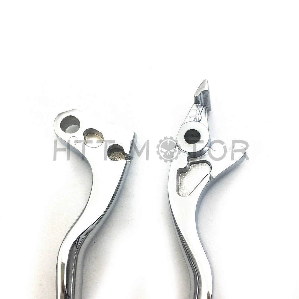 Chrome Skull Levers for Honda Shadow 600 750 1100 VTX1300 VT1300