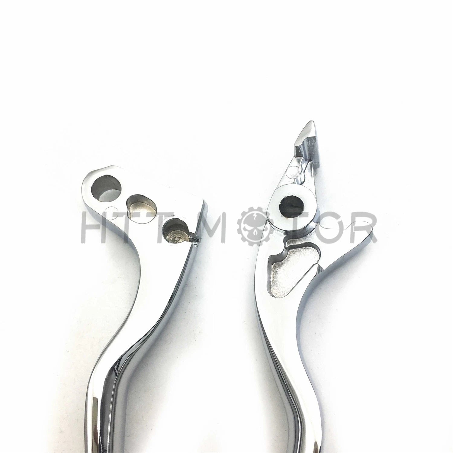 Chrome Skull Levers for Honda Shadow 600 750 1100 VTX1300 VT1300