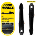 2Pcs Black Front Exterior Door Handle for Pontiac Solstice (2005–2009)