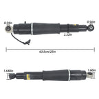 Set of 2 Air Spring Shocks for Chevy Suburban (2015-2019)