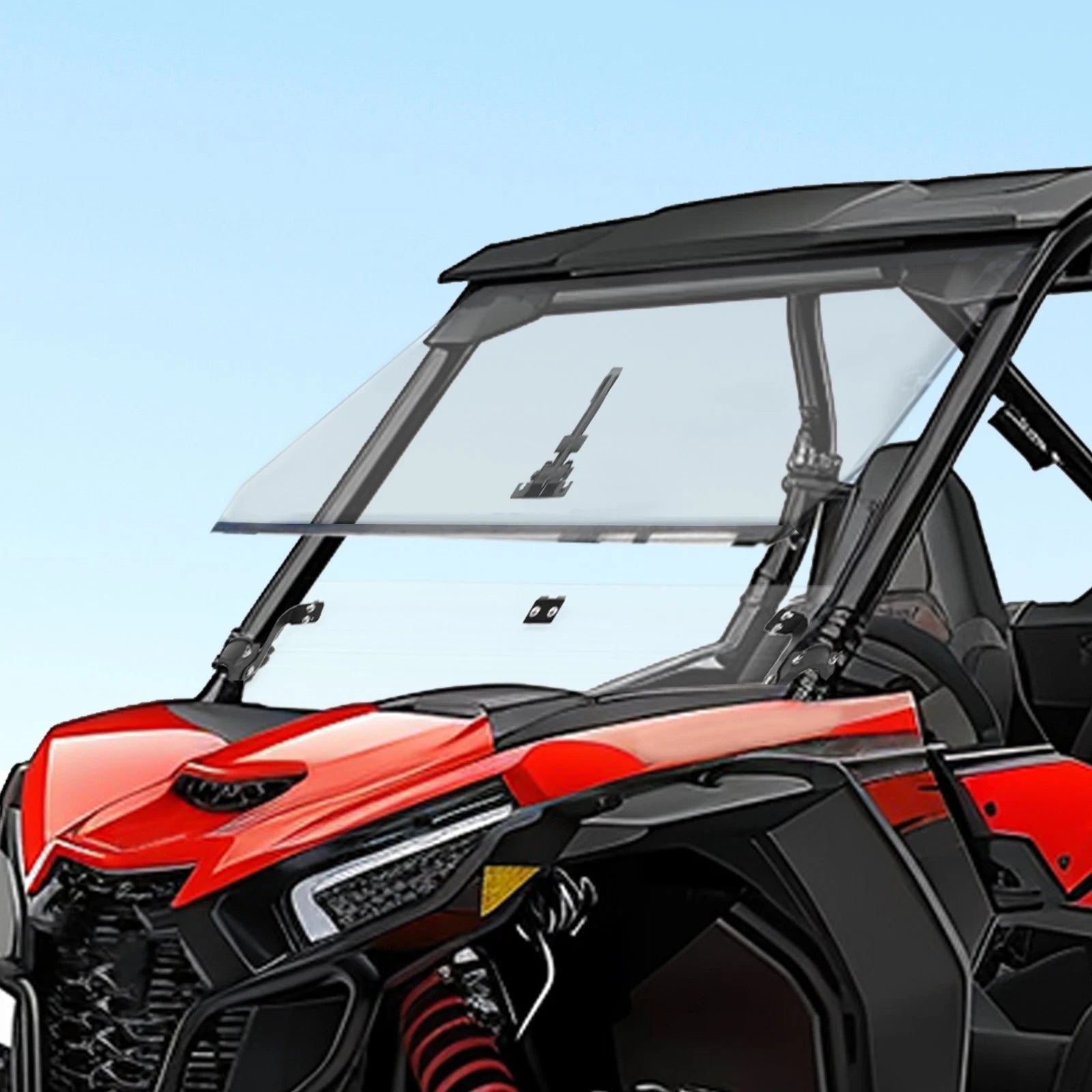2-in-1 Windshield Flip Scratch Resistant for Honda Talon 1000X 2019–2023