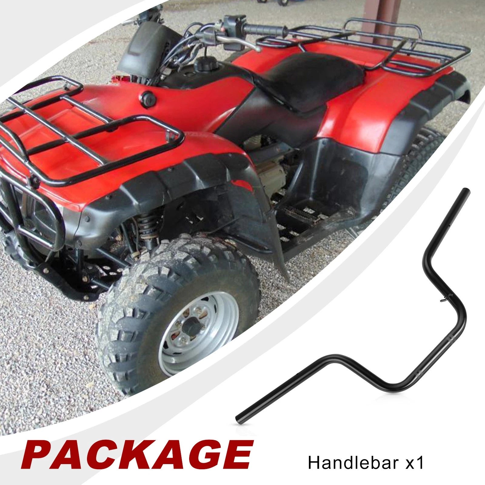 Handlebar 53100-HN7-900 for Honda Rancher 400 TRX400FA TRX400FGA (2006–2007)