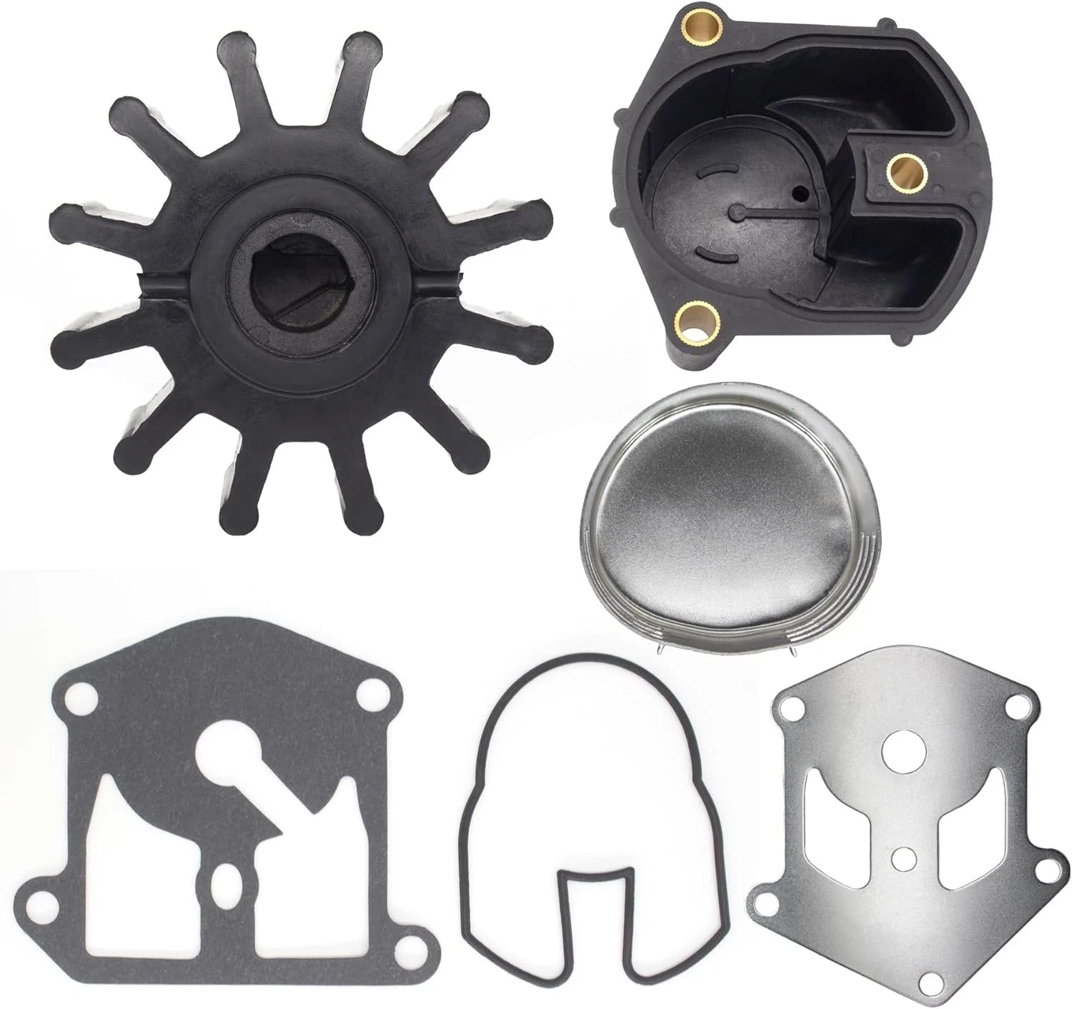 Water Pump Kit with Housing for OMC King Cobra (1992–1995) 3854661
