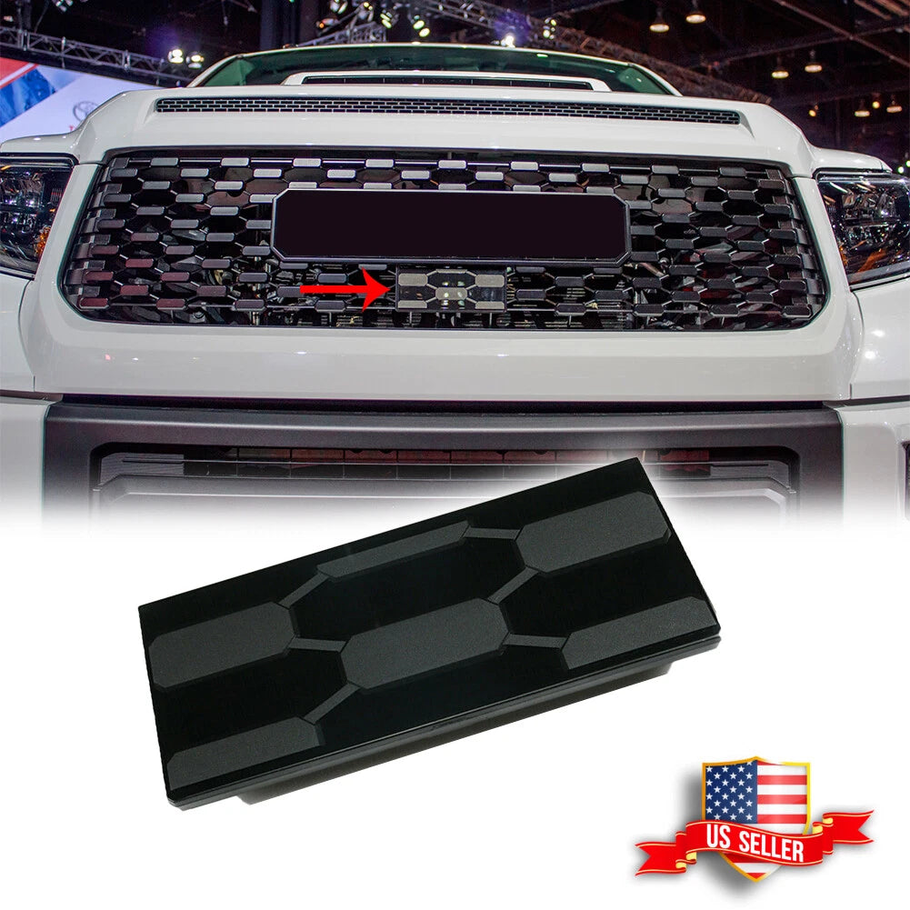 Front Grille Garnish Radar Sensor Cover for Toyota Tundra (2018–2019)