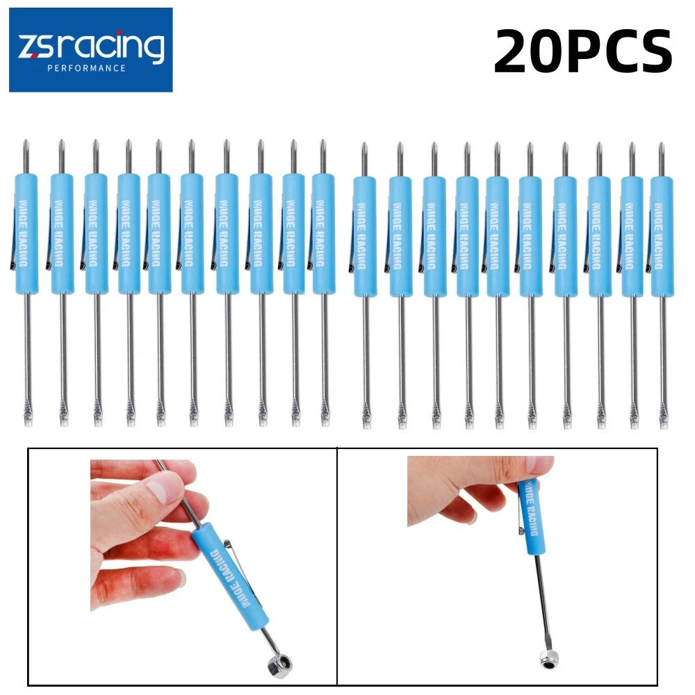 20PCS Mini Pocket Screwdriver Set with Magnet and Clip