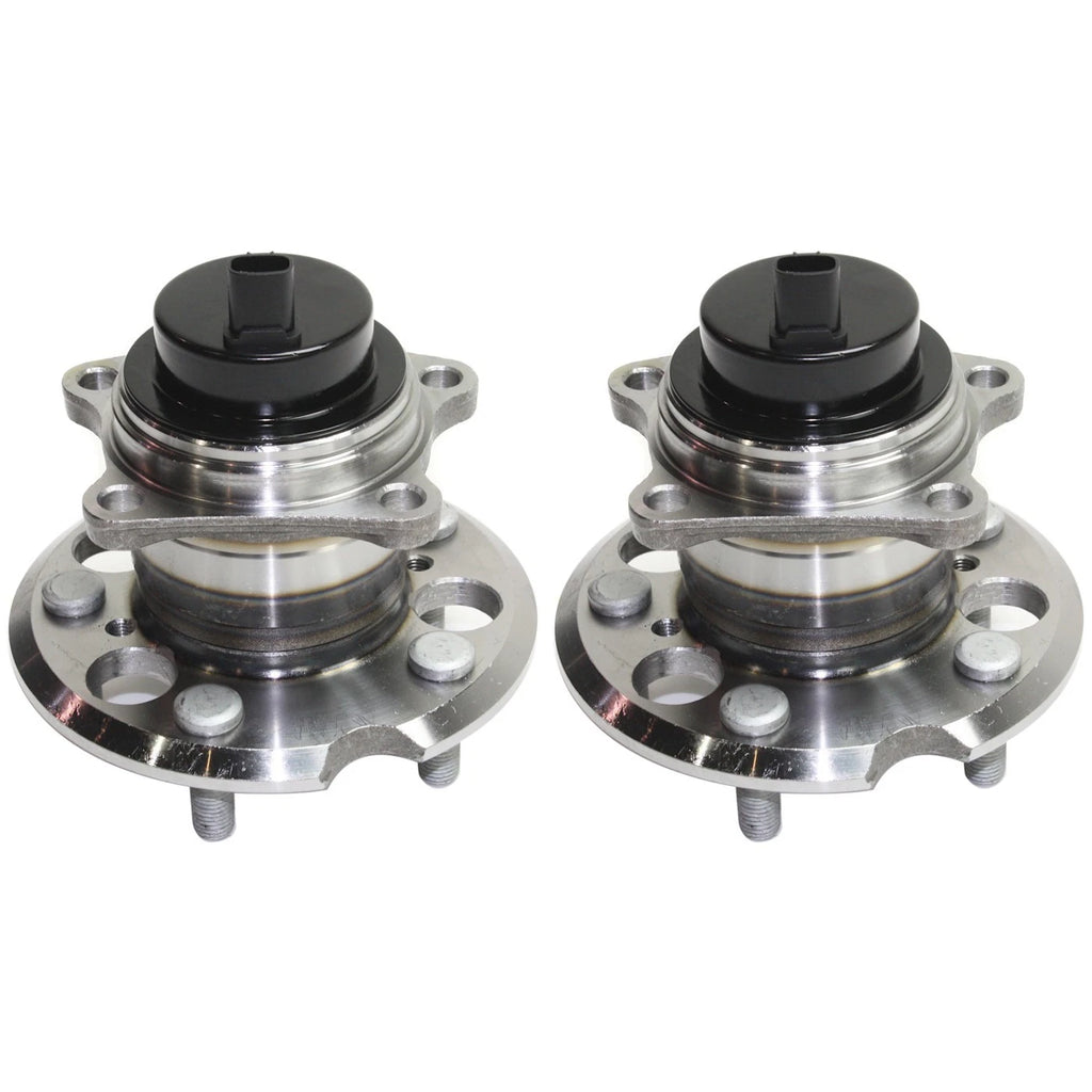 Wheel Hubs for Toyota Sienna (2004–2010) Rear Left & Right with Bearing & Sensor