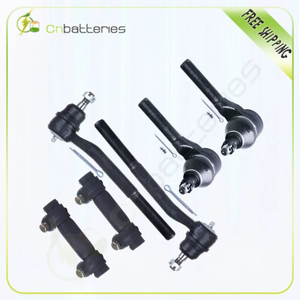 Set of 6 Tie Rod Adjusting Sleeves for Oldsmobile Bravada 4WD (1999–2001)