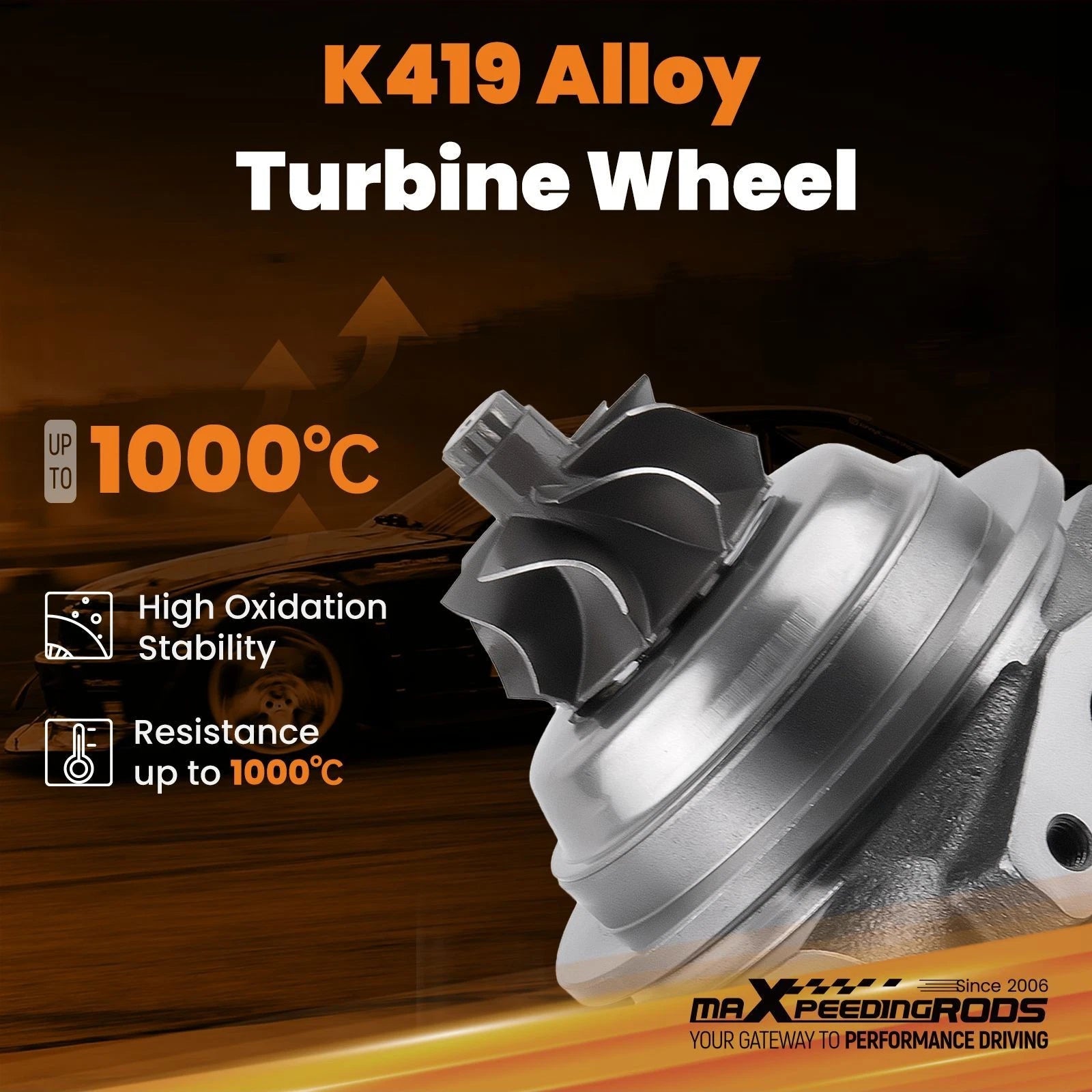 Turbo Cartridge Billet for Mercedes-Benz C300 C350e E300 (2017–2019)