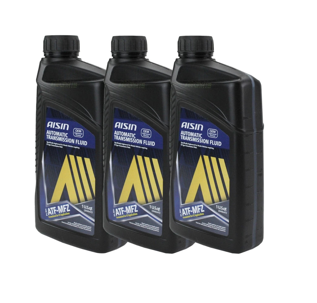 3X Aisin Auto Transmission Fluid for Mazda 3 6 CX-3 CX-5 CX-9 (2010–2023)