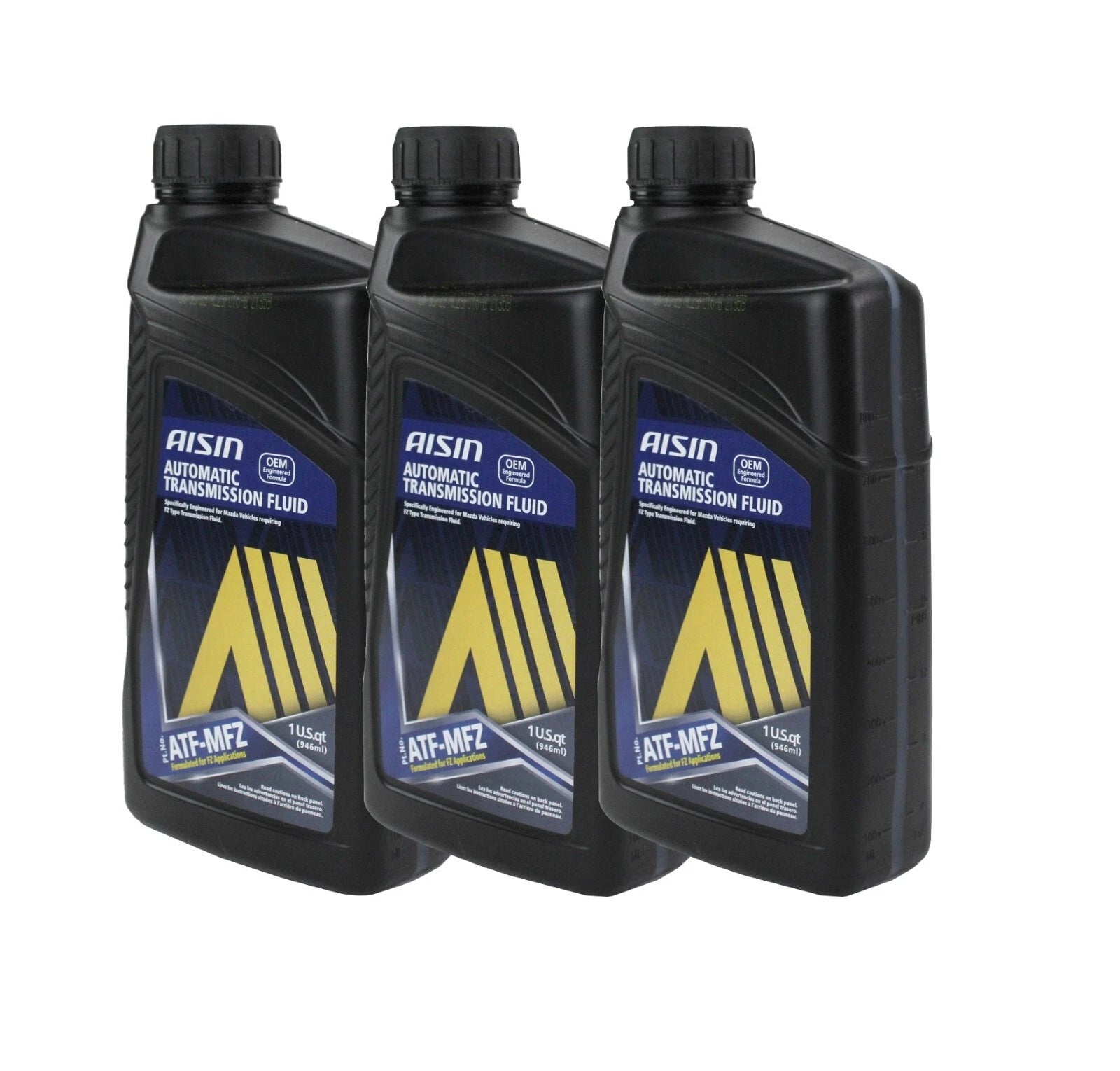 3X Aisin Auto Transmission Fluid for Mazda 3 6 CX-3 CX-5 CX-9 (2010–2023)