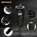 Set of 2 Complete Struts for Ford Fusion, Mercury Milan (2010–2012)