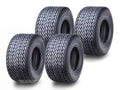 Set of 4 Roadguider 18x8.5-8 Golf Cart ATV Tires 4 Ply - 14001