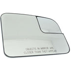 Passenger Mirror Glass for Ford Edge, MKX (2008–2011) with Blind Spot