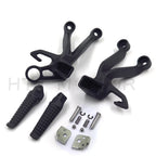 Foot Rest Pegs Brackets for Suzuki GSX-R 1000 (2003–2004) Matte Black