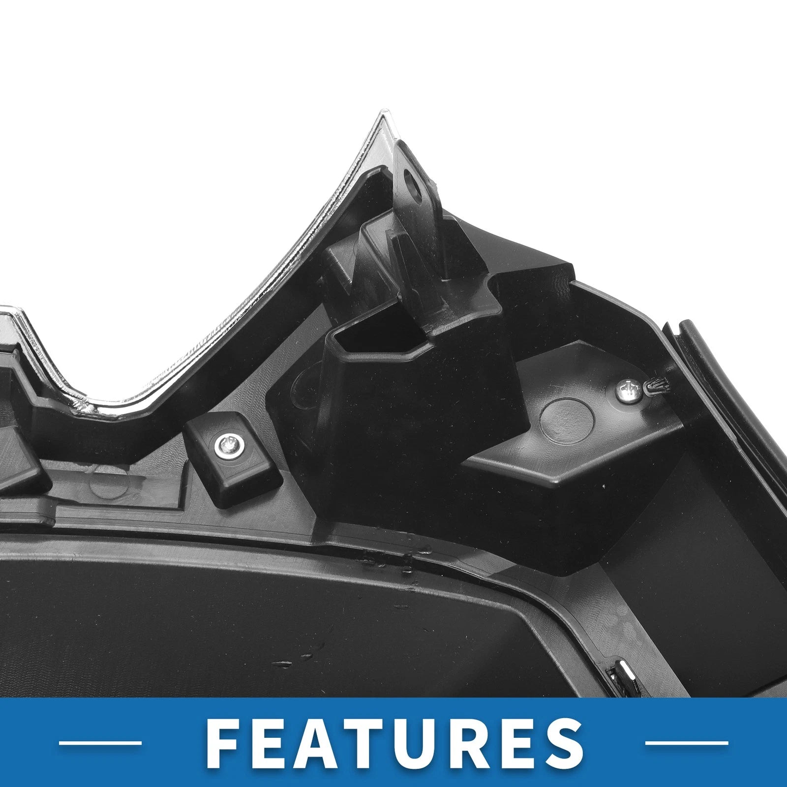 Front Hood Bumper Grille for Toyota Tacoma (2012) Chrome Silver Black