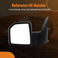 Blind Spot Driver Mirror for Ford F-150 King Ranch (2015–2018) Chrome FL3Z17683NB