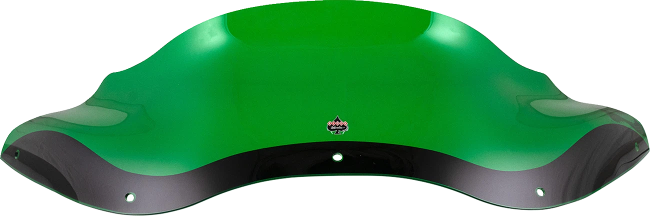 Klock Werks 8" Kolor Flare Windshield for FLTR (KWW-01-0692) - Green
