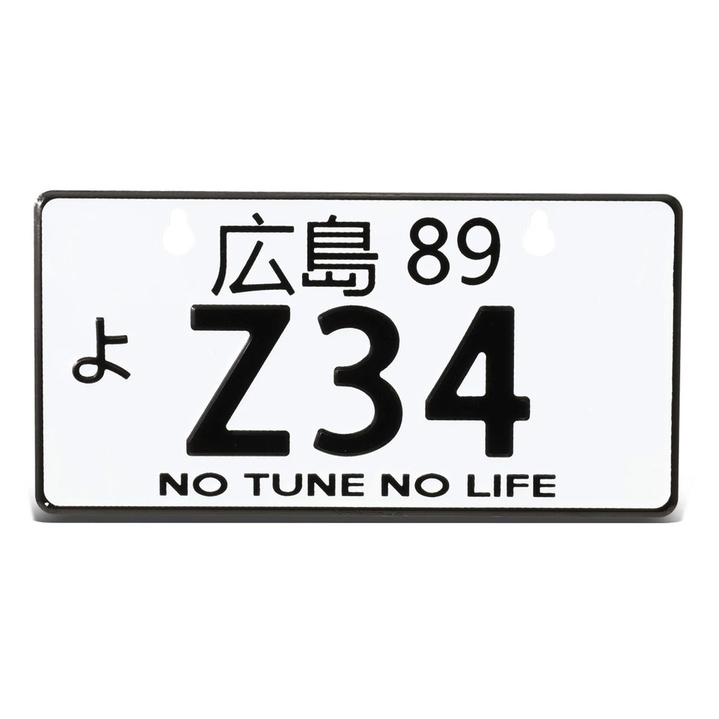NRG Innovations Aluminum Mini License Plate for Hiroshima JDM (MP-001-Z34)