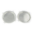 Punched Front Mesh Speaker Grills Covers for Harley Touring Electra Glide