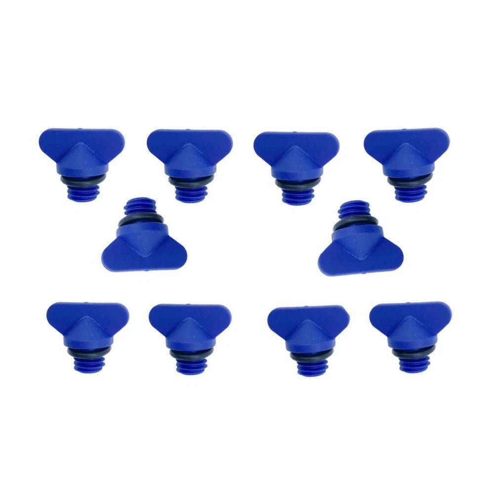 Pack of 10 Mercruiser Manifold Engine Block Drain Plug Kit 22-806608A02, 18-4226