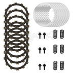 Clutch Friction Disc Steel Plate Kit & Springs for Yamaha YZ250 (2002–2024)