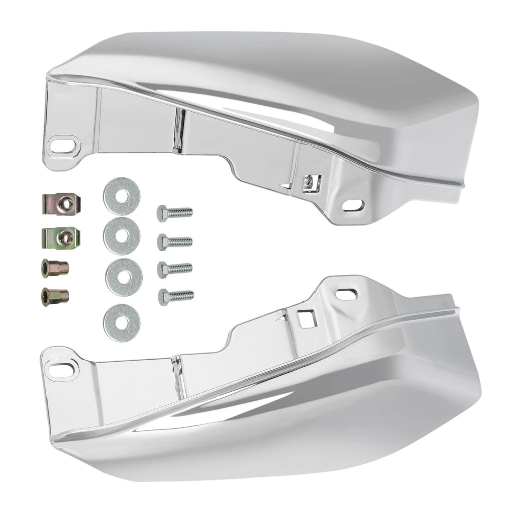 Chrome Mid-Frame Air Deflectors for Harley Touring Road King FLHR (2009–2023)