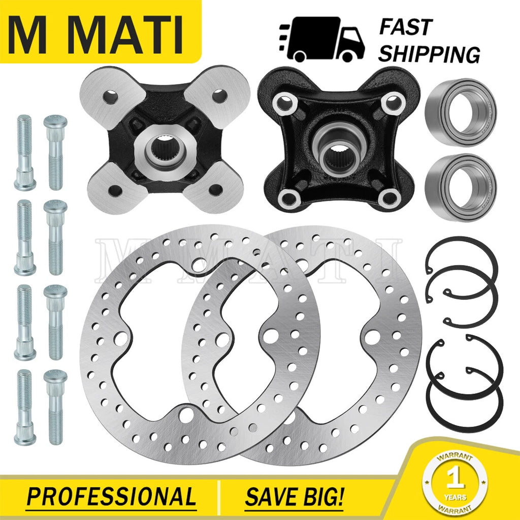 Wheel Hub Rotor with Bearings for Polaris RZR XP 1000, RZR XP 4 1000 (2014–2023)