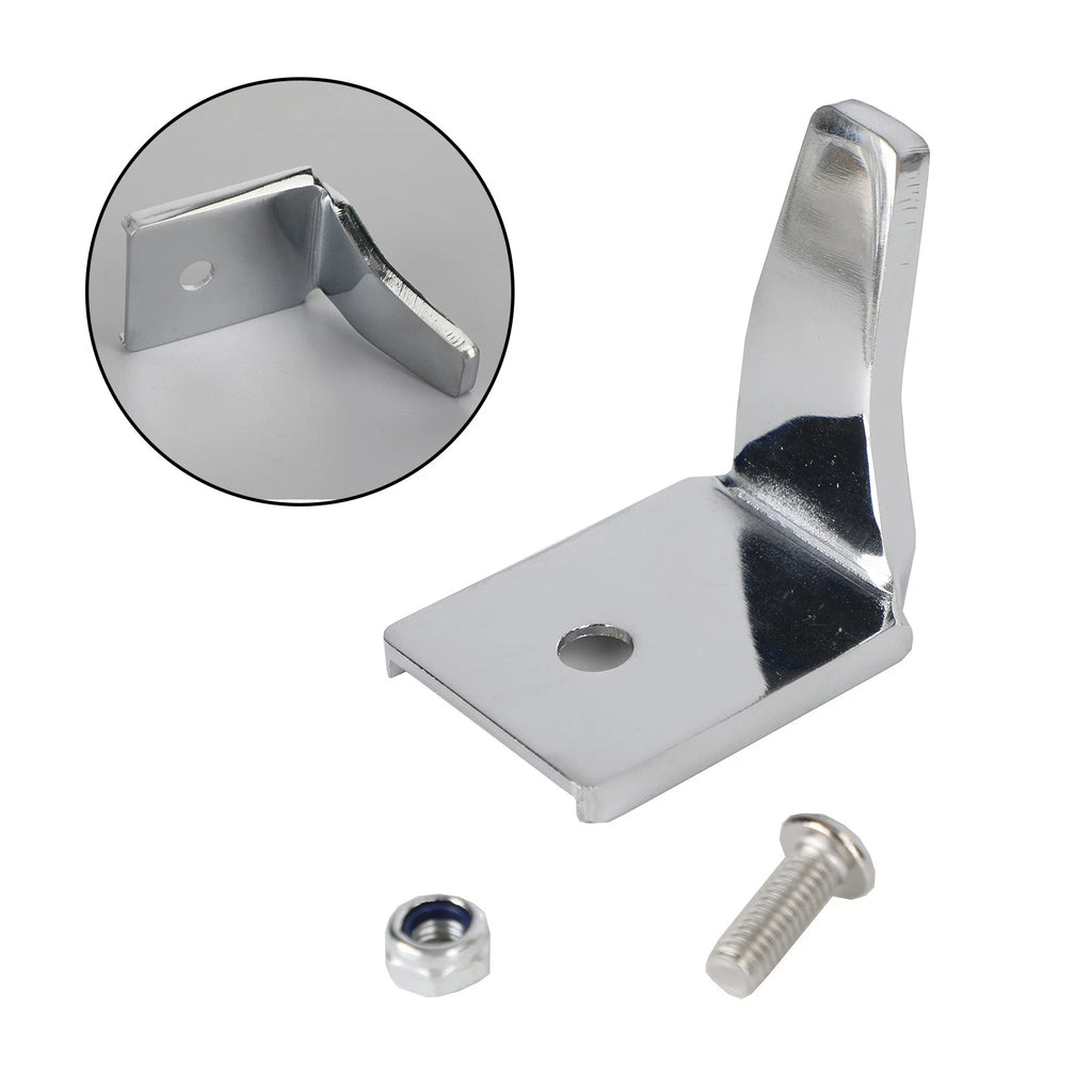 Chrome Stand Kickstand Extension for Harley Softail Fat Boy Deluxe (2007–2017)