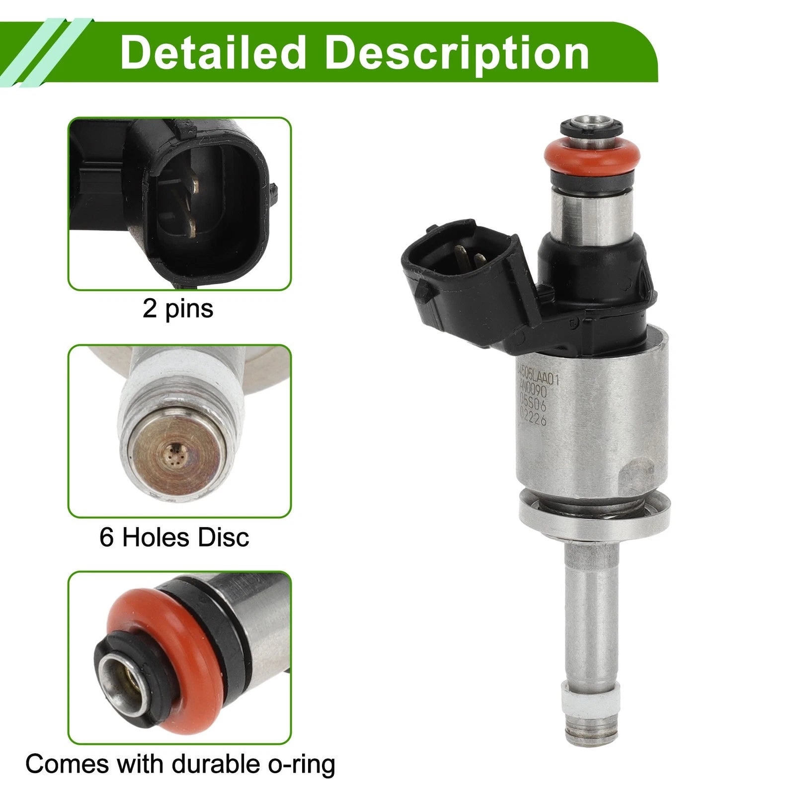 Fuel Injector No.164505LAA01 for Honda CR-V 2.4 (2015–2017) & Accord 2.4 (2013–2017)