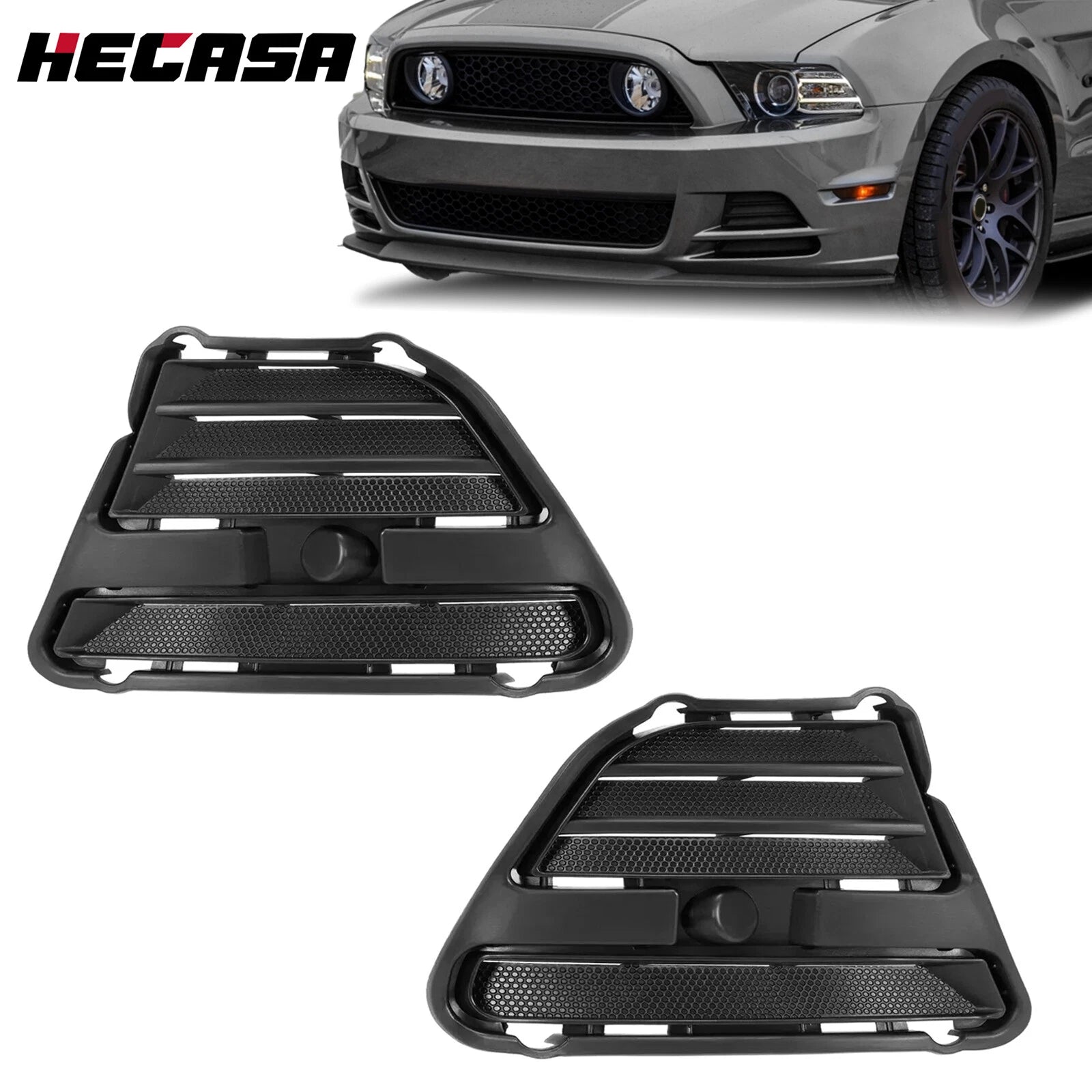 Fog Light Cover Set for Ford Mustang (2013–2014)