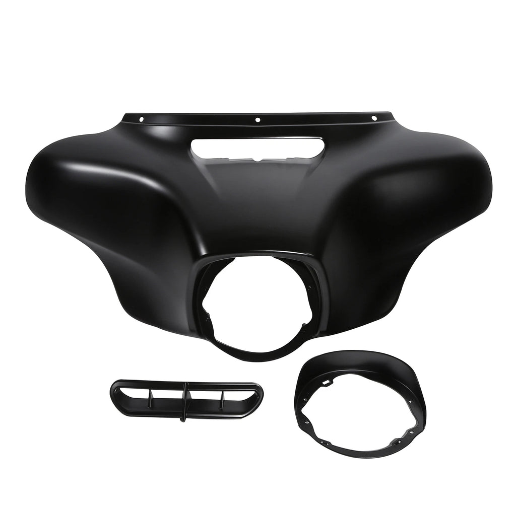 Batwing Inner & Outer Fairings for Harley Street Glide (2014–2023) Black Denim