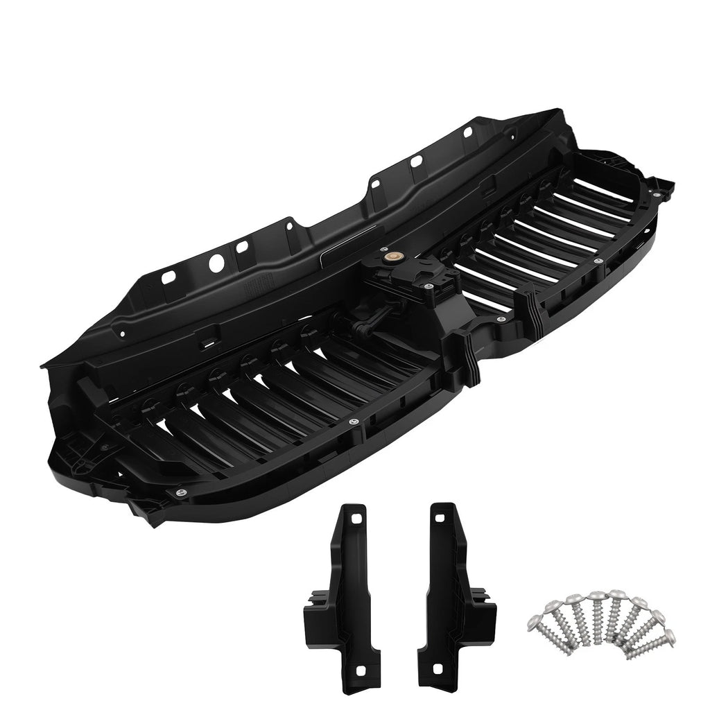 Active Radiator Shutter for BMW 5 Series G30 G31 (2017–2020) Black Plastic
