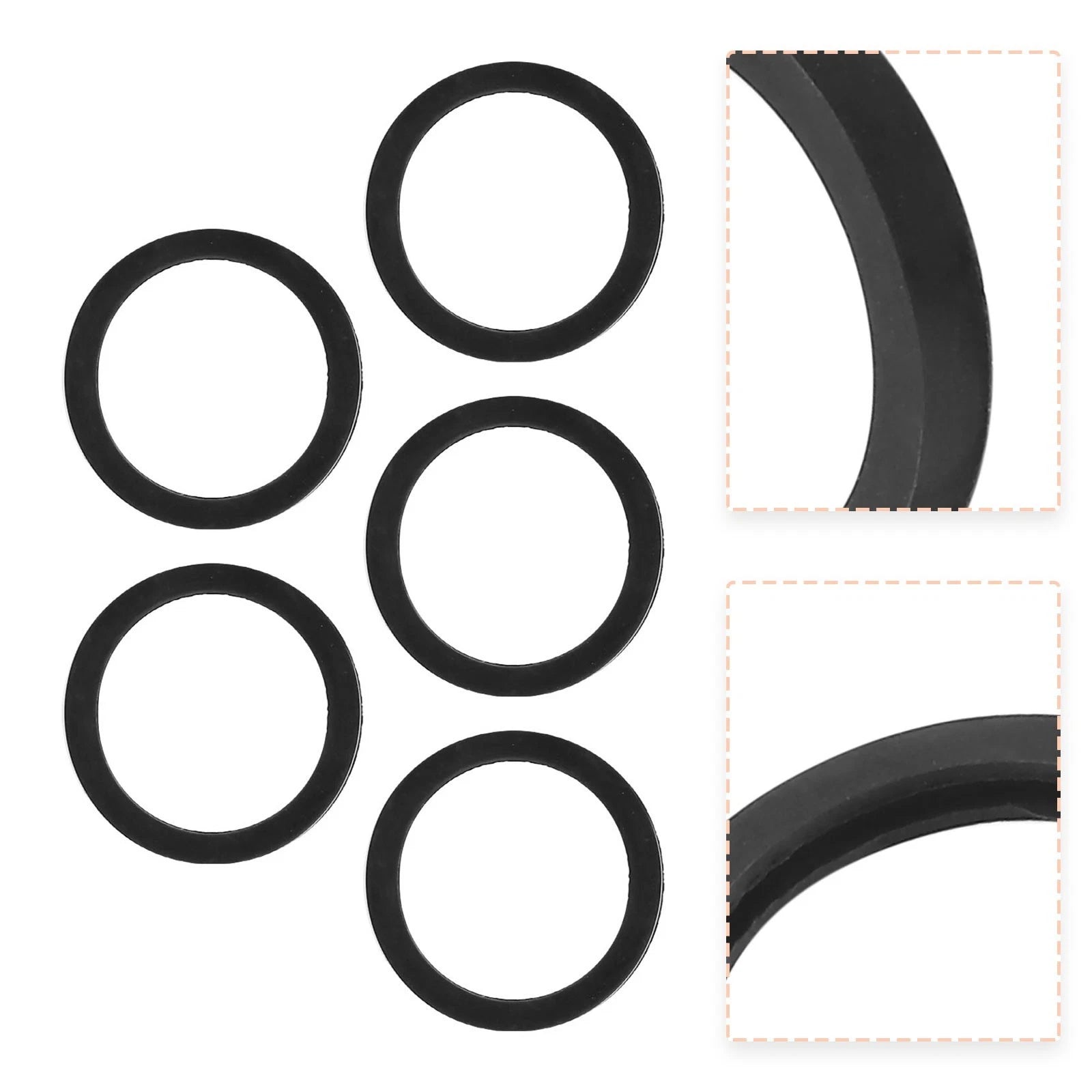 Rubber Fuel Tank Cover Seal O Ring Gaskets for Motorcycle