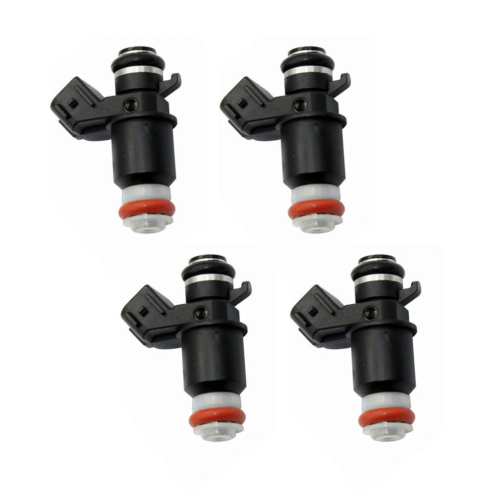 Set of 4 Fuel Injectors 49033-0009 for Kawasaki Ninja ZX-6R (2005–2006)